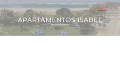 Desktop Screenshot of apartamentosisabelbolonia.com